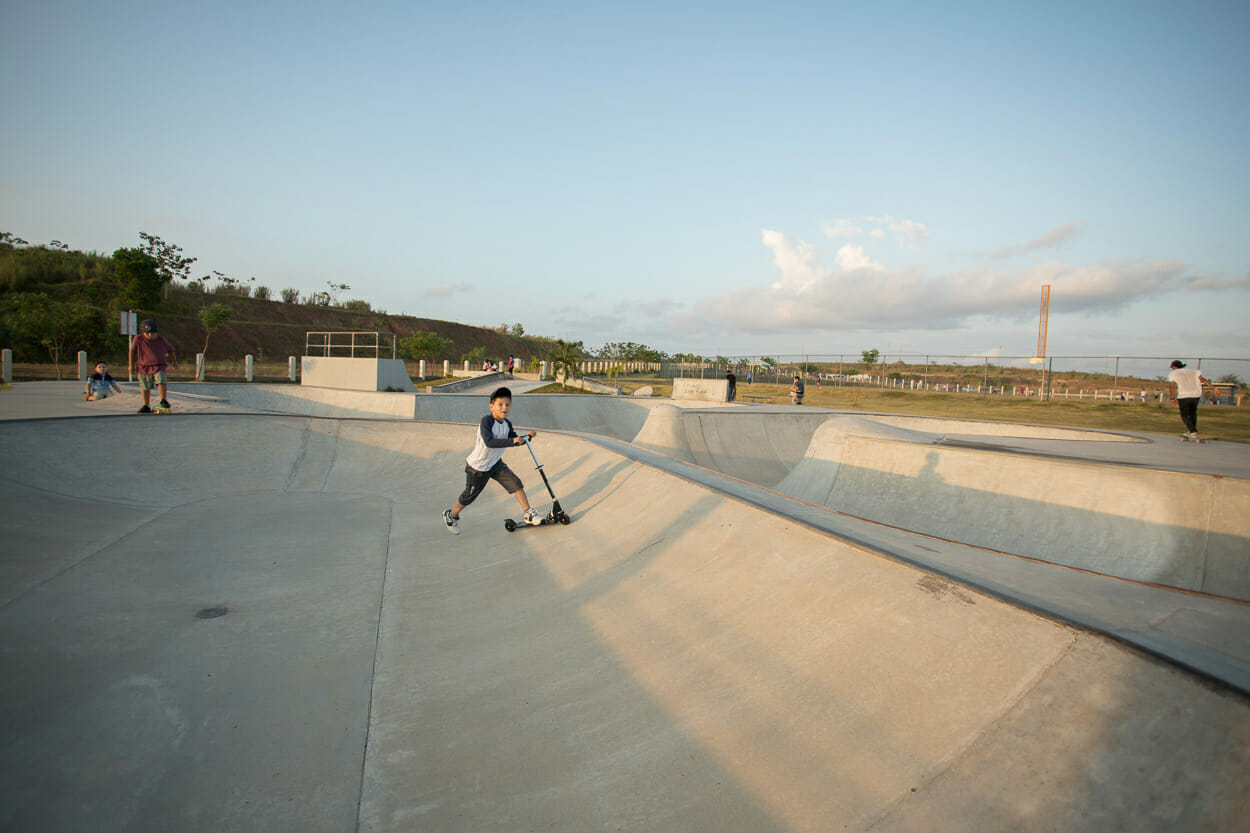 Parque de patinaje en Brisas del Golf Arraiján.