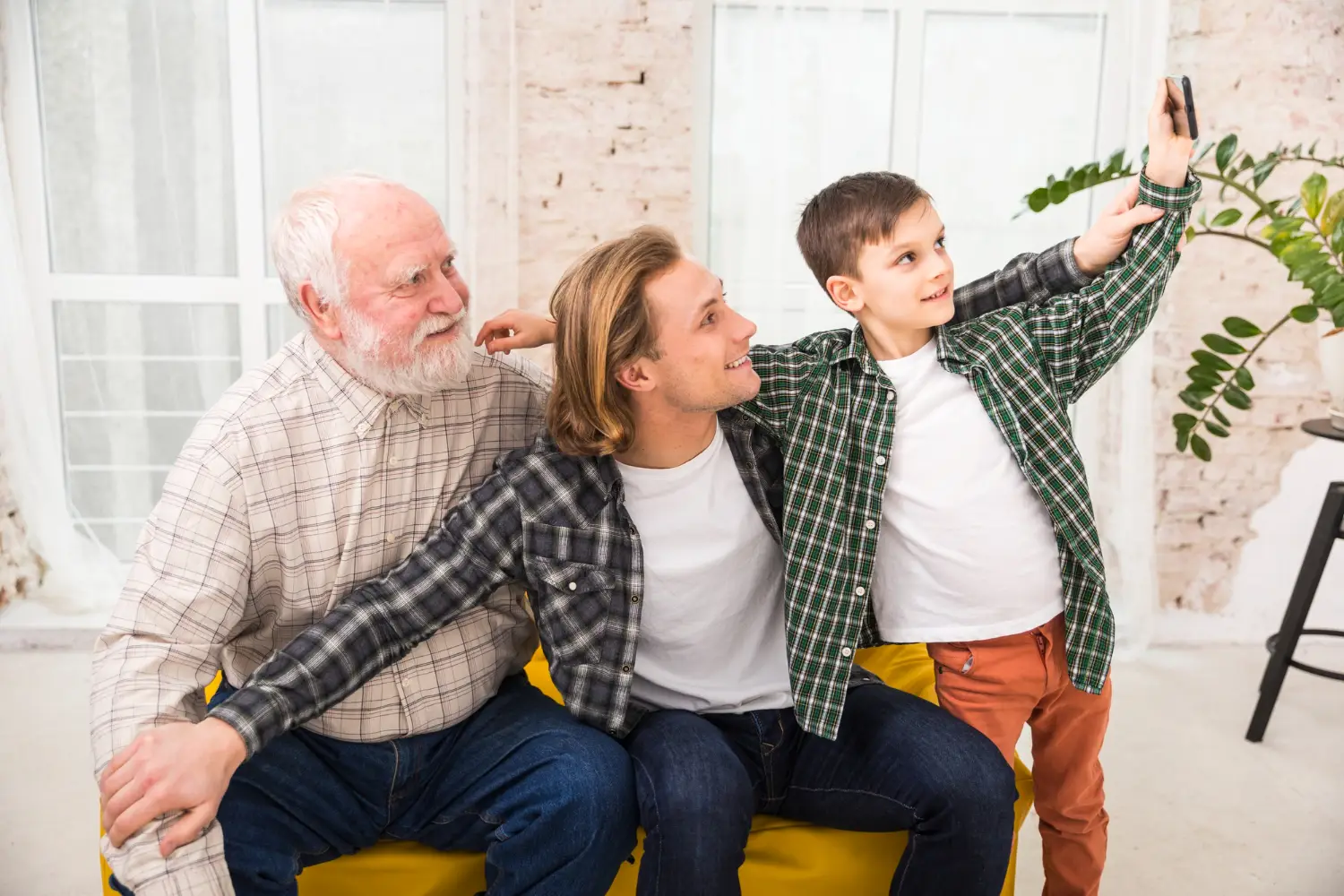 3 generaciones en un edificio
